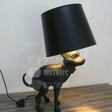 意大利米兰艺术Proud dog骄傲的小狗台灯卧室床头装饰灯创意时尚