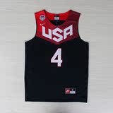 USA美国队梦之队篮球服 梦十一队杜兰特 球衣5号库里欧文罗斯深蓝
