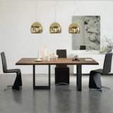 实木餐桌椅长方形会议桌电脑桌办公桌铁艺组合老板桌简约现代定制