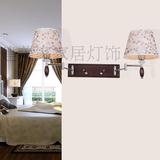 可调光中欧式床头简约现代客厅卧室创意宾馆客栈酒店摇臂壁灯