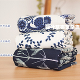 棉麻窗帘沙发靠垫服装桌布手DIY工布料面料 复古青花瓷系列