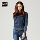 Lee女装商场同款 101+  女士针织牛仔套头卫衣L15550AL41VN