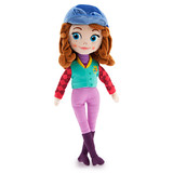 现货 美国迪士尼正版毛绒娃娃布偶 苏菲亚公主女骑师生日玩具礼物