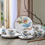 皇家荣耀创意日式韩式欧式碗碟厨房碗盘碟子陶瓷餐具套装结婚送礼