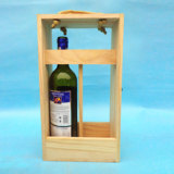 双支松木镂空红酒盒木盒热卖红酒包装盒通用版木质红酒盒定制订做