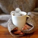 Mr.Tea 茶先生泡茶器 泡澡小人 硅胶茶包 滤茶器 创意茶具