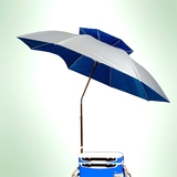 雨超轻碳素防晒防紫外线折叠钓伞2米2.2米万向钓鱼伞双层防
