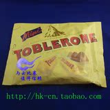 香港代购Toblerone 瑞士三角朱古力 200g 迷你 进口巧克力 家庭装