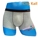 CK正品凯尔原装5895平角裤再生纤维纯绵运动舒适透气抗菌男士内裤