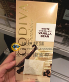 法国直邮代购 皇室贵族GODIVA 歌帝梵 天然香草白巧克力 100g