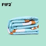 F1F2家纺夏凉被纯棉 空调被单双人全棉可水洗被子夏天薄被特价
