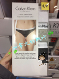 2盒包直邮 加拿大Calvin Klein女士CK凯文克莱纯棉内裤3件套装
