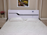 新款 现代 时尚 简约 宜家拆装烤漆床头板靠背板定制1.51.8米包邮