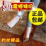 韩国代购新品豹纹41-43大码浅口单鞋尖头小码32 33舒适细高跟女鞋