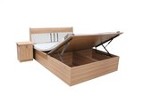 床高箱床储物床加大床板式组装环保床软靠液压杆床1.5米1.8米包邮