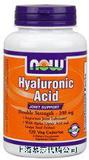 美国正品Now Foods Hyaluronic Acid 2X Plus Veg Capsules，