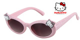 专柜正品hello kitty儿童太阳眼镜凯蒂猫粉色墨镜代购送眼镜袋