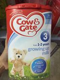 现货直邮英国本土牛栏3段Cow&gate三段成长奶粉1-2岁
