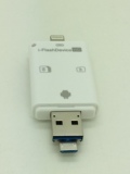 安卓苹果iphone6/6s iPadmini TF/SD卡通用手机读卡器U盘USB3.0