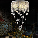 北欧宜家时尚创意水晶灯简约现代卧室客厅灯书房餐厅灯LED吸顶灯
