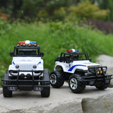 遥控汽车越野超大型 充电漂移遥控车警车 男孩电动摇控儿童玩具车