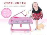 儿童电子琴宝宝益智创意玩具三角多功能早教乐器音乐小钢琴