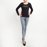 Armani jeans 专柜正品 1200元 大眼睛女款T恤U5H09-SX-12黑色