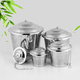 创意茶漏茶滤304不锈钢茶叶过滤网器茶包滤茶器泡茶球器茶隔特价
