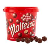 澳洲Maltesers party bucket麦提莎麦丽素巧克力桶装520g