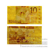 10欧面值欧洲纸币收藏品工艺品钱币世界货币外币把玩礼物欧盟钞票