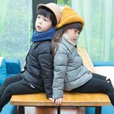 2015秋冬新款儿童羽绒服保暖外套韩版休闲外贸童装宝宝男童女童