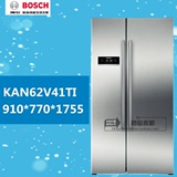 Bosch/博世KAN62V41TI无霜双开门电冰箱进口变频对开门家用电器