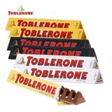 Trblerone瑞士三角巧克力原装进口白黑牛奶巧克力2根起包邮