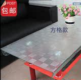 58*58cm正方形桌布防水软玻璃pvc塑料茶几垫透明垫台餐防油免洗