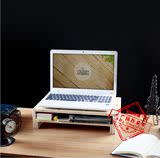 实木置物架床上电脑桌笔记本增高架子懒人桌学习桌显示器架小书桌