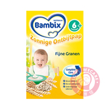 直邮凑拍 荷兰牛栏Bambix婴幼儿辅食营养燕麦纯大米糊米粉6M+原味