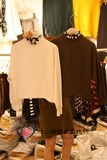 韩国东大门代购冬装新款2015olette 女版长袖休闲卫衣左右色均码