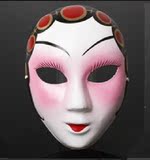 X7N儿童节塑料戏面具中式国粹变脸道具可佩戴演出京剧脸谱面具