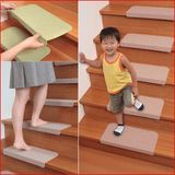 日本进口家用楼梯垫踏步垫免胶自粘脚垫实木别墅地毯防滑垫子地垫