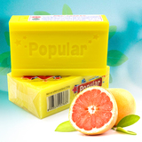 块优惠组合装泡飘乐 原装进口 250g多功能洗衣皂尿布皂 柠檬味10