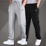 正品Nike/耐克春夏季运动裤男长裤舒适纯棉宽松直筒裤针织篮球裤