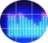 音乐频谱显示音箱散件 炫彩LED音乐频谱 51单片机DIY套件 LED音响
