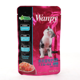 【天猫超市】Wanpy猫用泌尿道维护鲜封包80g妙鲜包猫湿粮猫用零食