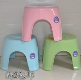 塑料凳子加厚儿童塑胶换鞋矮凳宜家浴室茶几时尚圆凳家用椅小板凳