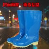 厂家直销秋冬韩国防水鞋女士水鞋中筒雨鞋防滑新款低帮时尚雨靴女