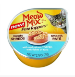 美国MeowMix咪咪乐 三文鱼加金枪鱼巧鲜杯78g 妙妙乐猫罐头湿粮