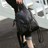 2016韩版印花双肩包夏季新款女包锁扣背包中学生书包时尚撞色大包