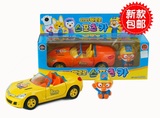 正品韩国 Pororo企鹅小汽车玩具惯性跑车小玩具车惯性车折扣包邮