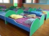 幼儿园午托实木单人床双层实木床130乘60学生床小学定制