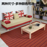 多动能创意两用实木折叠1.5 1.8m榻榻米双人布艺小户型懒人沙发床